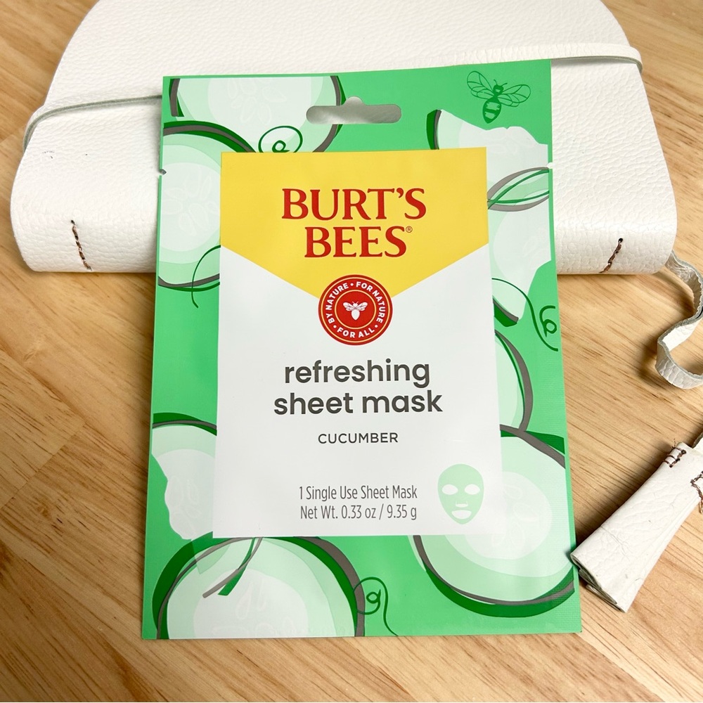FREE W/ANY PURCH 🌿 Burt’s Bees Refreshing Sheet Mask